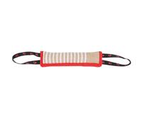 OKJHFD Pet Dog Bite Pillow Tear Resistant Interactive Portable Puppy Training Toy, Suitable for Small and Medium-Sized Dogs (Modèle d'empreinte de la frontière Rouge)
