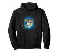 Oklahoma City NBA Glow Thunder Calabaza de Halloween Sudadera con Capucha