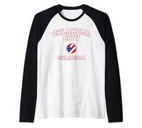 Oklahoma City Oklahoma (Oklahoma) Camiseta Manga Raglan