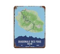 Oklahoma City - Póster retro de metal de hojalata, arte elegante, pintura de hierro, bar, cueva, cafetería, familia, garaje, póster para decoración de pared, 30 x 40 cm