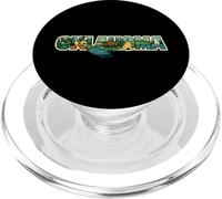 Oklahoma Naturaleza Escénica Retro Nativo Vida Silvestre Occidental Tulsa PopSockets PopGrip para MagSafe