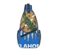Oklahoma State Flag - Bolso cruzado casual, duradero, de gran capacidad, ligero y transpirable, adecuado para varios lugares al aire libre