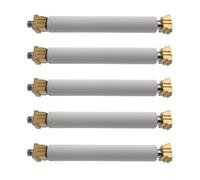 OKLILI 5 piezas x P1058930-080 conjunto de rodillo de revestimiento 79815M kit de mantenimiento compatible con impresora Zebra ZT411 ZM400 ZT410 203dpi 300dpi 600dpi (kit completo de rodillos x 5)