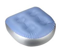 OKMIJN Cojín Inflable para Bañera de Hidromasaje Cojín de Asiento Inflables | Alfombrilla de Masaje Relajante, Reposacabezas inflable cómodo, Cojín de Piscina Inflable con 4 Ventosas