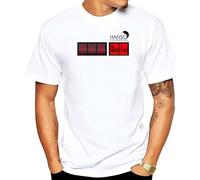 OKMN76huc Lost Countdown Clock Hanso Foundation T Shirt Dharma Initiative TV Show Cool Casual Pride T Shirt Men White 3XL