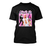OKMN76huc NWT 8749-Literally Me (Ryan Gosling) T-Shirt Black L