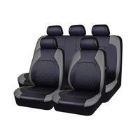 OKMNJHY 9 Piezas Fundas Asientos Coche, para Renault Megane/Megane R.S/E-Tech IV III II I MK 4 3 2 1 Cuero Protector Cubreasientos Impermeables Cómodo Seat Cover Interior Accesorios,A/9pcs Set Grey
