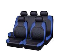 OKMNJHY 9 Piezas Fundas Asientos Coche, para Renault Megane/Megane R.S/E-Tech IV III II I MK 4 3 2 1 Cuero Protector Cubreasientos Impermeables Cómodo Seat Cover Interior Accesorios,D/9pcs Set Blue