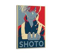 OKMNJU My Hero Academia - Póster decorativo de anime de 2 lienzos para pared e impresión artística moderna para decoración de dormitorio familiar, 40 x 60 cm