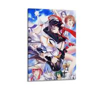 OKMNJU Póster de anime Kill The Girl decorativo, lienzo para pared e impresión artística moderna para decoración de dormitorio familiar, 40 x 60 cm