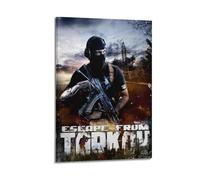 OKMNJU Póster de Escape from Tarkov 1 póster decorativo de lienzo para pared e impresión artística moderna para decoración de dormitorio familiar, 30 x 45 cm