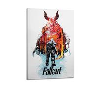 OKMNJU Póster decorativo de Fallout Season 2 Winter Wastelan para pared e impresión artística moderna para dormitorio familiar, 20 x 30 cm