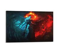 OKMNJU Póster decorativo de Path of Exile Game, lienzo decorativo para pared e imagen artística moderna para decoración de dormitorio familiar, 12 x 18 pulgadas (30 x 45 cm)