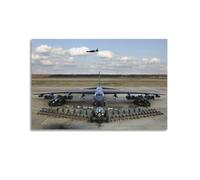 OKNGB B-52 Stratofortress - Póster de bombardero estratégico, pintura decorativa, lienzo, póster de pared e imagen artística moderna para decoración de dormitorio familiar, 40 x 60 cm