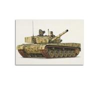 OKNGB China MBT-2000 VT-1A Póster de tanque de batalla principal, pintura decorativa, lienzo, pósteres de pared e impresión artística moderna para decoración de dormitorio familiar, 12 x 18 pulgadas