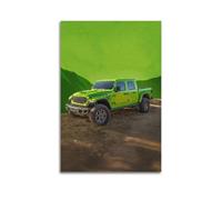 OKNGB Póster de camioneta Wrangler de Gladiador 4 x 4 todoterreno, póster decorativo de lienzo para pared e impresión artística moderna para decoración de dormitorio familiar, 20 x 30 pulgadas (50 x