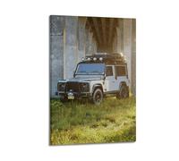 OKNGB Póster de Supercar L316 Defender 90 Off-road SUV, pintura decorativa, lienzo, póster de pared e imagen artística moderna para decoración de dormitorio familiar, 60 x 90 cm