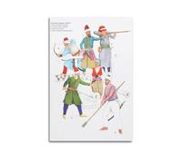 OKNGB Póster militar del Imperio Otomano, diseño de buque de guerra de la Marina, póster decorativo para pared e imagen artística moderna para decoración de dormitorio familiar, 60 x 90 cm