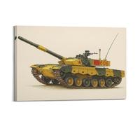 OKNGB Póster moderno del tanque de batalla principal ZTZ-96B, póster decorativo de lienzo para pared e impresión artística moderna para decoración de dormitorio familiar, pósteres de 30 x 45 cm