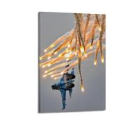 OKNGB Su-27 Flanker Fighter - Póster de acción táctica, pintura decorativa, lienzo, póster de pared e imagen artística moderna para decoración de dormitorio familiar, 16 x 24 pulgadas (40 x 60 cm)