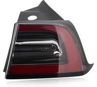 OKNGHPLIU Coche Montaje de Luces traseras para Tesla Modèle 3 2017 2018 2019 2020 2021 2022 2023, Auto Lámpara Antiniebla Señal Giro Freno Piloto Trasero,Luz antiniebla Trasera,A/Right