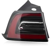 OKNGHPLIU Coche Montaje de Luces traseras para Tesla Modèle 3 2017 2018 2019 2020 2021 2022 2023, Auto Lámpara Antiniebla Señal Giro Freno Piloto Trasero,Luz antiniebla Trasera,A/Left