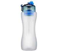 OKO H2O Botella de filtración 1L para cloro, plomo, micro plásticos y otros contaminantes, OKO1LARCTV2