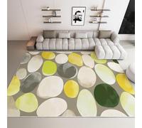 okoikfc Alfombra Salon 60 x 110 cm Geometria, 3D Mármol Alfombra Salon Pelo Corto Lavable Antideslizante, Alfombras de Decoracion Hogar para Cocina Entrada Pasillos Comedor Salón Dormitorio M128