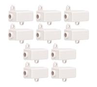 OKOVO 10 Piezas Divisor de Cable ABS de Alta Potencia Tipo T Bloque de terminales línea Principal Libre 400 V 60 A