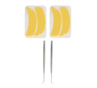 OKOVO 2 Pares de Almohadillas para pestañas Elevador de pestañas Herramienta para Permanente Universal en Forma de U extensión de pestañas Almohadilla Auxiliar para extensión y