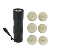OKOVO 6 bolas de luz fluorescente de golf para práctica nocturna, bola brillante para entrenamiento de golf