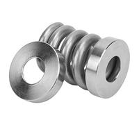 OKOVO Amortiguador de bicicleta Amortiguador trasero delantero de resorte de titanio para accesorio modificado