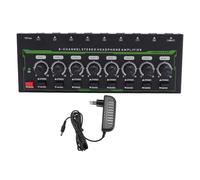 OKOVO Amplificador de Auricular estéreo de 8 Canales High Fidelity Sound Control Stage Studio Equipo