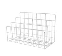 OKOVO Clasificador de Libros, Organizador de exhibición de revistas, sujetalibros de Hierro, decoración del hogar para Estante de Oficina