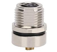 OKOVO Conector Impermeable M8-F-S5 M8 Conector Impermeable 5 pinpadores IP67 para Uso Industrial para Uso Industrial