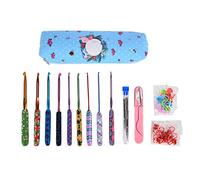 OKOVO Crochet colorido selecciona fácilmente una amplia población práctica alivia el estrés gancho de aluminio ergonómico