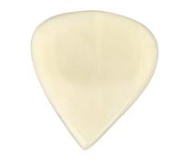 OKOVO Guitar Bass Pick Buey Bone Heart Forma Playing Pick String Instruments (Color Amarillo)