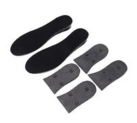 OKOVO Height Increase Insoles 3-Layer Air up Shoe Lifts Elevator Shoes Insole,3 Layers Heels Lift Inserts Breathable Heels Height Increase Insole Adjustable Heel Cushions Pads