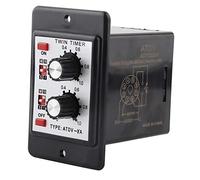 OKOVO Perilla Control Interruptor de tiempo Relé Temporizador de encendido y apagado ATDV-YA AC110V/220V 50/60Hz
