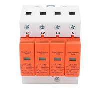 OKOVO Protector contra sobretensiones de CA Respuesta rápida Instalación en riel de 36 mm Dispositivo de protección contra sobretensiones 4P 20-40KA 420V