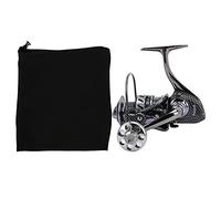 OKOVO RA4000 METAL FISHING Spinning Reel 13+1BB 5.5: 1 Gear Relation - Rueda de pesca portátil para diseño de material duradero al aire