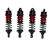 OKOVO RC Amortiguador 4 Piezas 100 mm Aleación de Aluminio RC Coche Amortiguador Juego para para Losi 1:10 RC