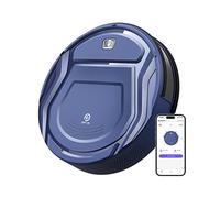 OKP K2 Robot Aspirador Sin Escobillas, Succión de 2100 Pa, Superfino y Silencioso, Autocargable Aspiradora Robot, Compatible con App,Alexa,Google, Ideal para Pelo de Mascotas, Piso y Alfombra