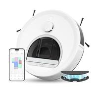 OKP L6 Robot Aspirador con función cartográfica, 3 en 1, navegación láser dToF, 6000Pa, evitación de obstáculos PSD, Limpieza Personalizada, WiFi/Alexa/App, para alfombras y pelos de Animales