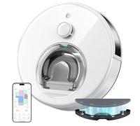 OKP L7 Robot Aspirador con Función de Limpieza, Navegación LiDAR, Zona Virtual, Detección de Alfombras, 6000 Pa, Conectado vía Alexa/App/WiFi, Adecuado para Pelo de Mascotas, Alfombras, Suelos Duros