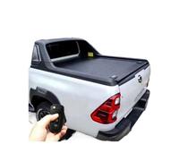 OKQLXZMKQ Llegada Cubierta retráctil eléctrica Tonneau for JAC T8 y Ram 1500, Tapa de Rodillo Duro Impermeable de aleación de Aluminio, Bloqueo