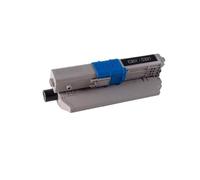 Okra 1 tóner compatible con Oki C301 C321 Negro Tóner 44973536 44973535 44973534 44973533 para Oki C301 C321 MC332 MC342 C301DN C321DN MC332DN 42DN MC3 42DNW (negro)