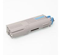Okra 1 tóner compatible con Oki C532 C542 563 573 Cian Toner Oki 46490607 para Oki C532 C532DN C542 C542DN MC563 MC563DN MC573 MC573DN (cian)