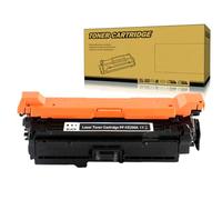 Okra 1 tóner negro compatible con HP 504A 504X Negro HP CE250A CE250X Tóner HP 507A CE400A para HP Color LaserJet CP3520 CP3525dn CP3525n CP3525x HP Color LaserJet CM3530 CM3530FS (negro)