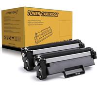 Okra 2 cartuchos de tóner TN1150 compatibles con Brother TN-1150 TN 1150 para Brother HL-L1240W HL-L1242W HL-L1242WXL DCP-L1640W DCP-L1642W DCP-L16642WXL DCP-L1660W, 1000 páginas, color negro